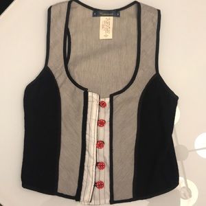 Reversible Anthropologie vest